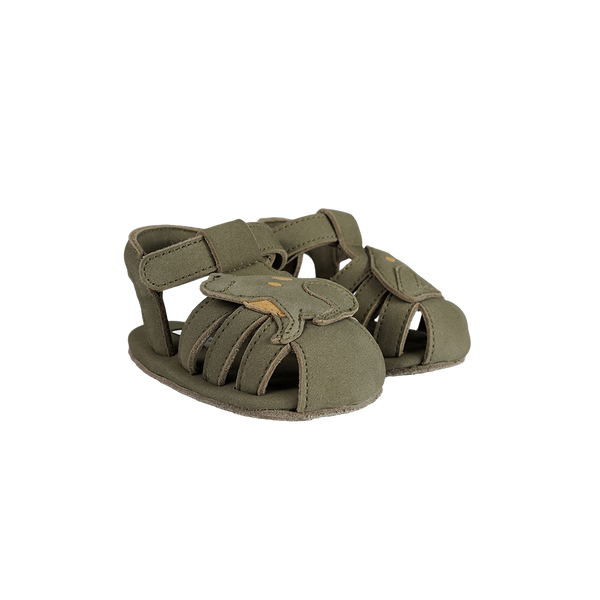 Dunio Sandals | Frog | Stone Nubuck