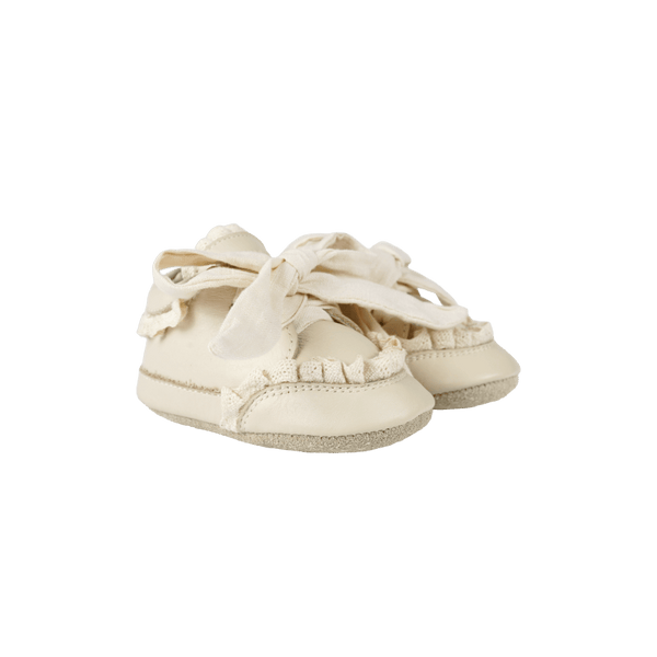 Loke Sneakers | Cream Leather