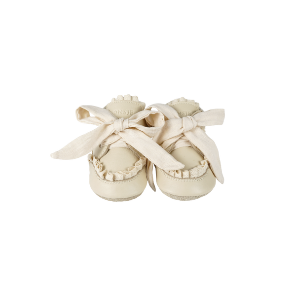 Loke Sneakers | Cream Leather