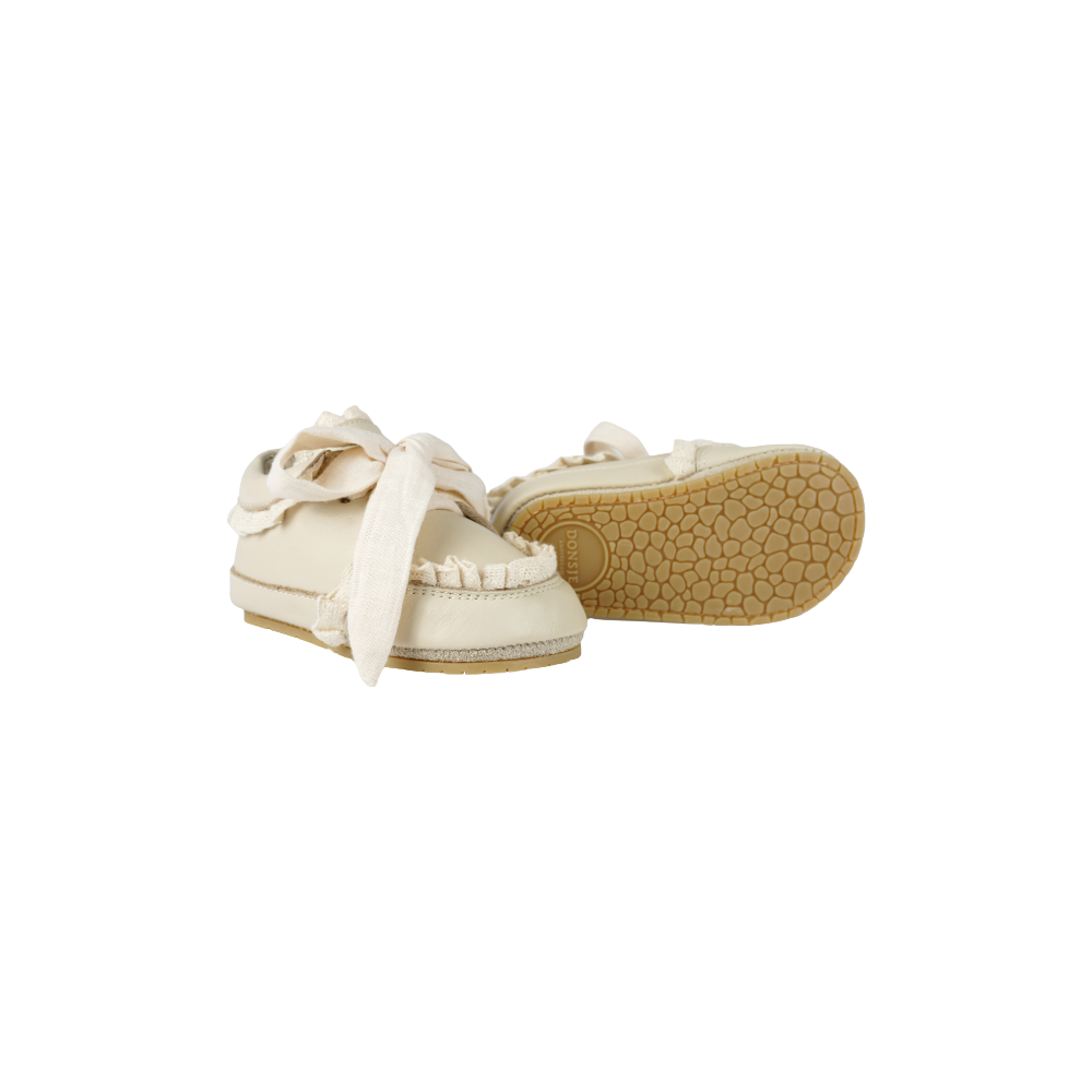 Loke Sneakers | Cream Leather