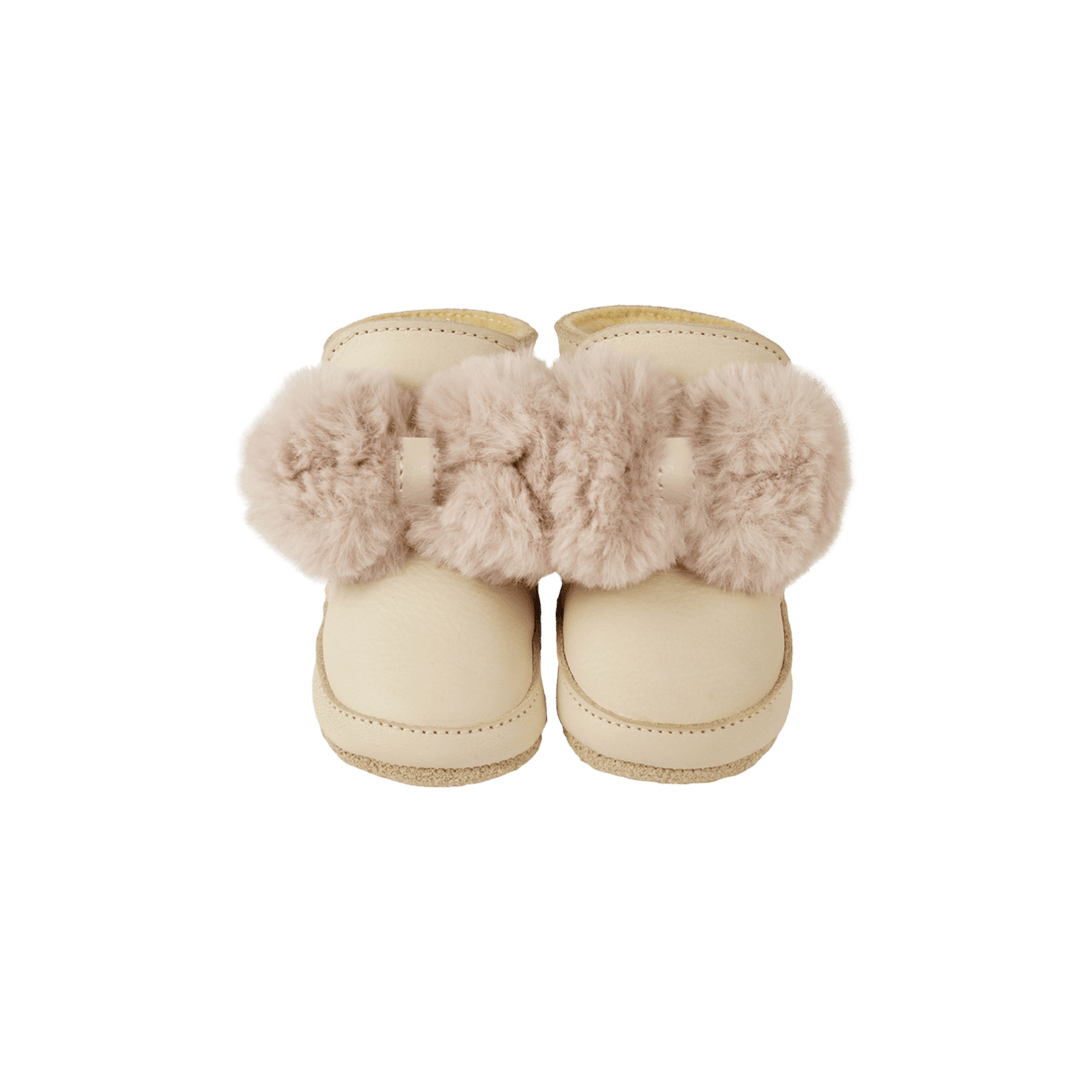 Amrini Booties | Ivory Classic Leather
