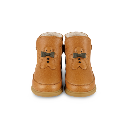 Abbus Shoes | Gingerbread | Toast Grain Leather