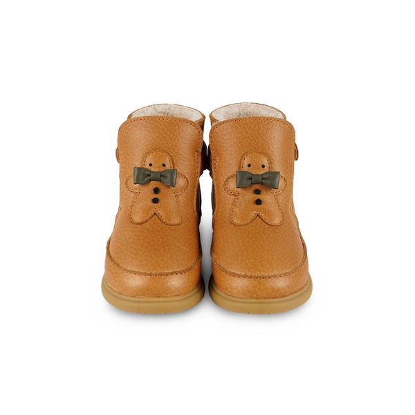 Abbus Shoes | Gingerbread | Toast Grain Leather