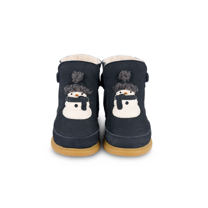 Abbus Shoes | Snowman | Navy Nubuck
