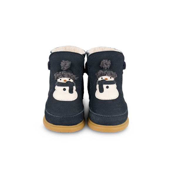 Abbus Shoes | Snowman | Navy Nubuck