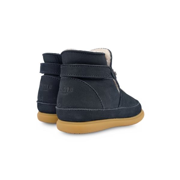 Abbus Shoes | Snowman | Navy Nubuck