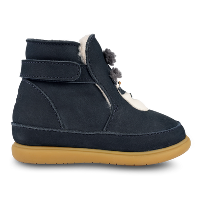 Abbus Shoes | Snowman | Navy Nubuck