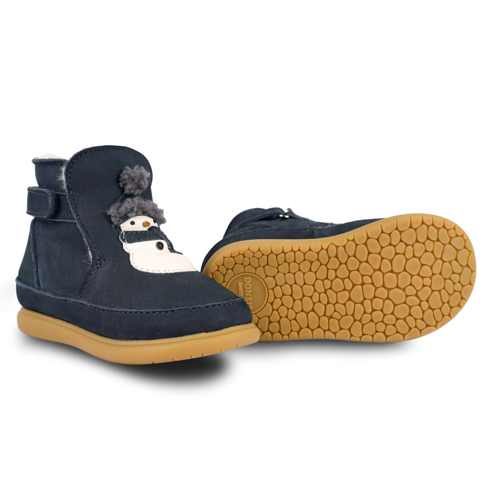 Abbus Shoes | Snowman | Navy Nubuck