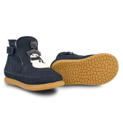 Abbus Shoes | Snowman | Navy Nubuck