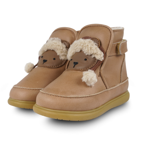 Abbus Shoes | Christmas Bear | Nutmeg Leather
