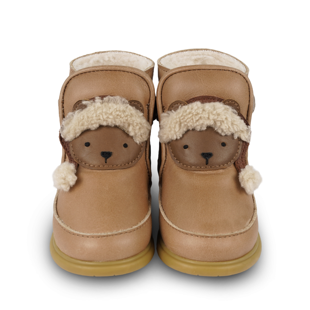 Abbus Shoes | Christmas Bear | Nutmeg Leather