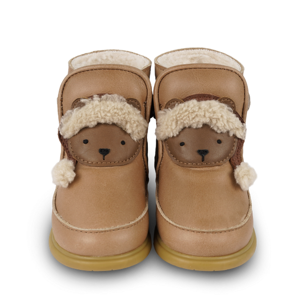 Abbus Shoes | Christmas Bear | Nutmeg Leather