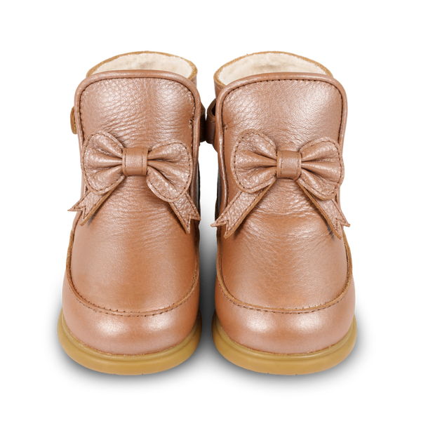 Cemilla Shoes | Clay Metallic Leather