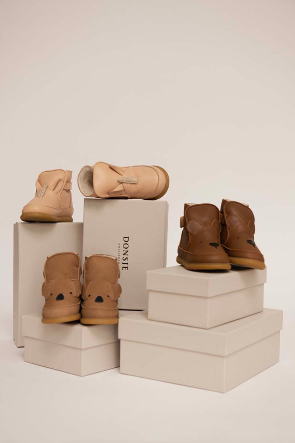 Dubu Classic Shoes | Bear | Cognac Classic Leather