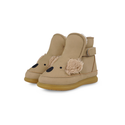 Dubu Exclusive Shoes | Fluffy Koala | Taupe Nubuck