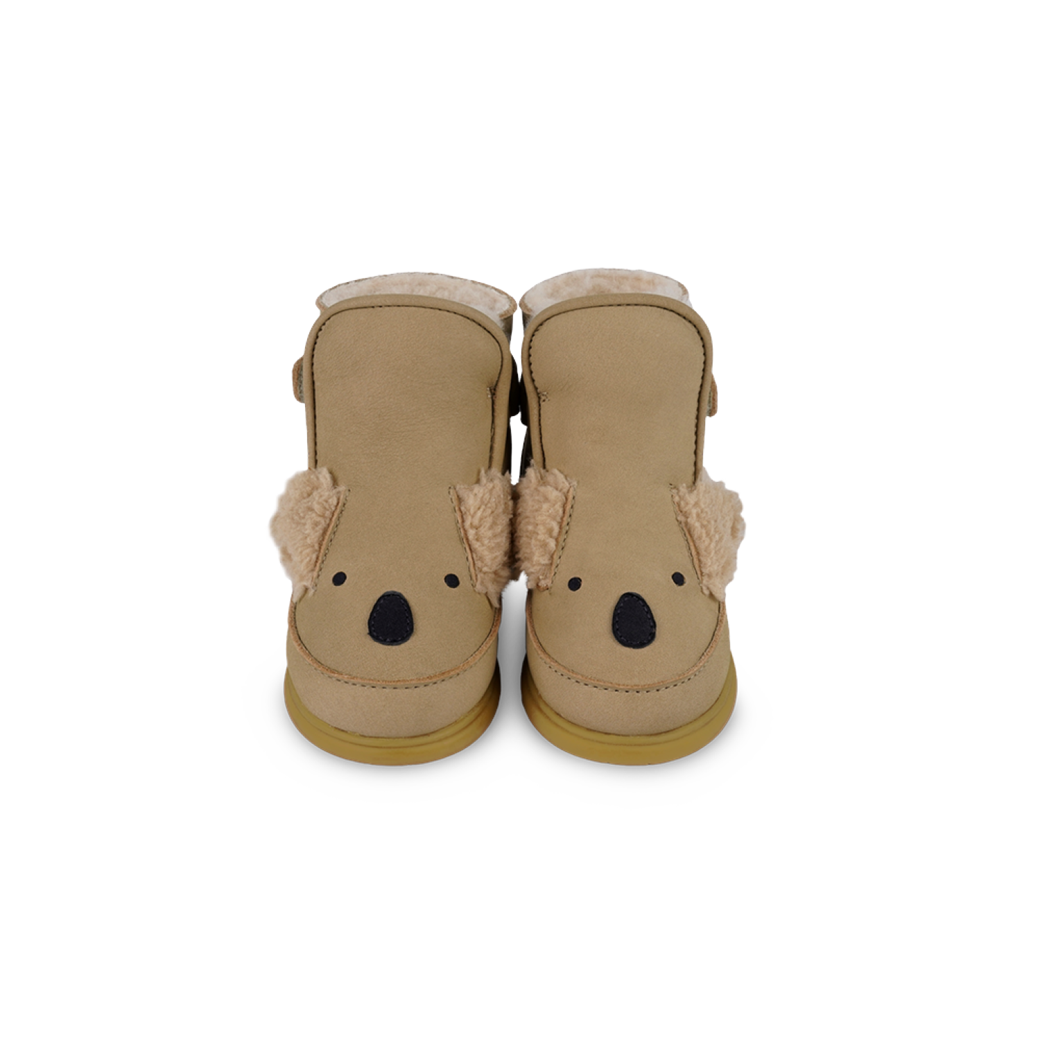 Dubu Exclusive Shoes | Fluffy Koala | Taupe Nubuck