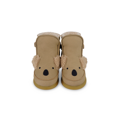 Dubu Exclusive Shoes | Fluffy Koala | Taupe Nubuck