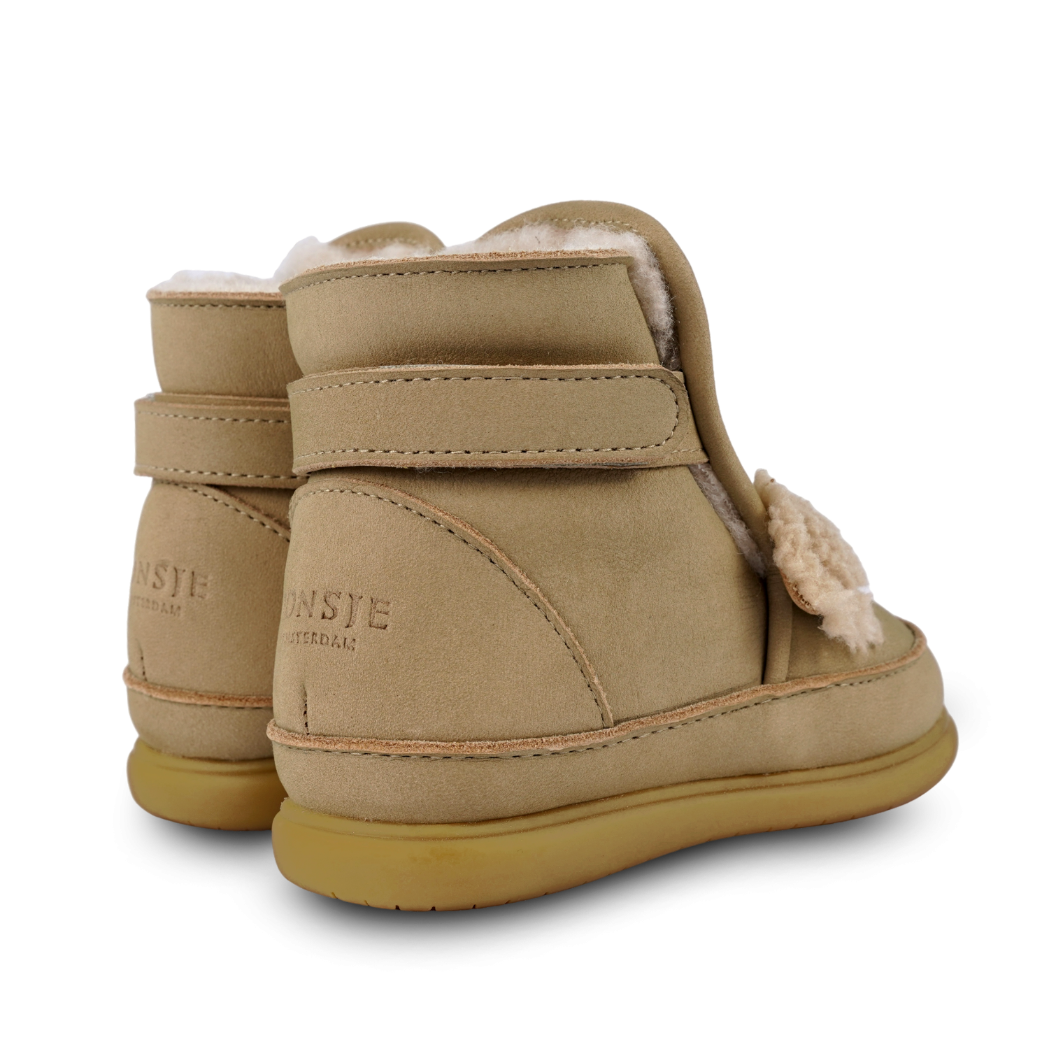 Dubu Exclusive Shoes | Fluffy Koala | Taupe Nubuck