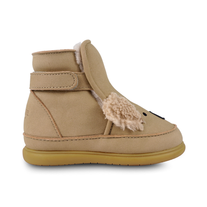 Dubu Exclusive Shoes | Fluffy Koala | Taupe Nubuck