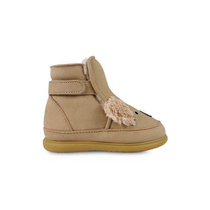 Dubu Exclusive Shoes | Fluffy Koala | Taupe Nubuck