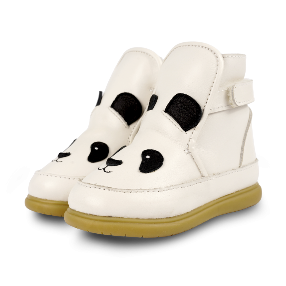 Dubu Classic Shoes | Panda | Off White Leather
