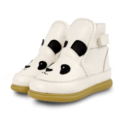 Dubu Classic Shoes | Panda | Off White Leather