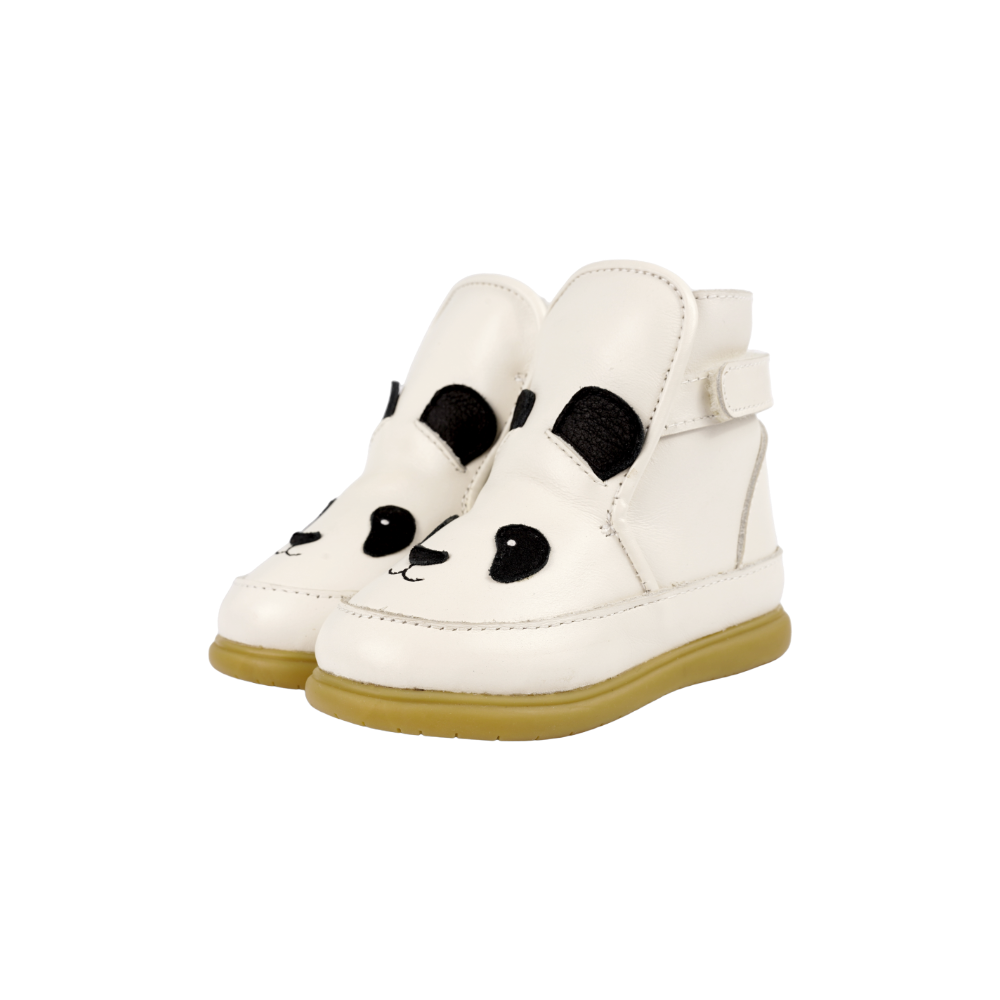 Dubu Classic Shoes | Panda | Off White Leather