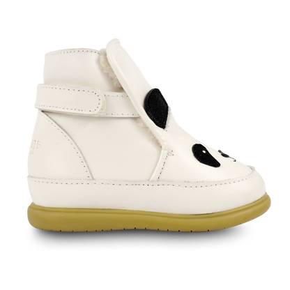 Dubu Classic Shoes | Panda | Off White Leather
