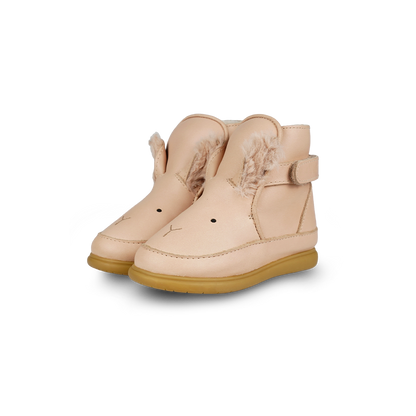 Dubu Exclusive Shoes | Fluffy Bunny | Light Rust Leather