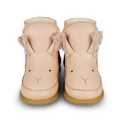 Dubu Exclusive Shoes | Fluffy Bunny | Light Rust Leather