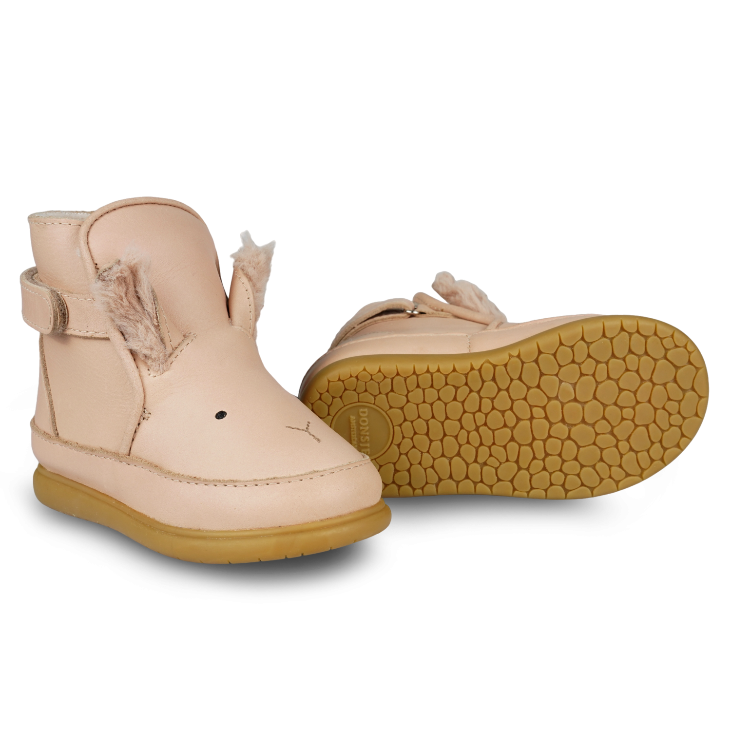 Dubu Exclusive Shoes | Fluffy Bunny | Light Rust Leather