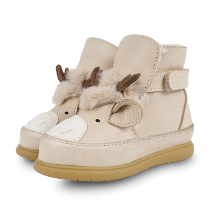 Dubu Exclusive Shoes | Reindeer | Ivory Classic Leather