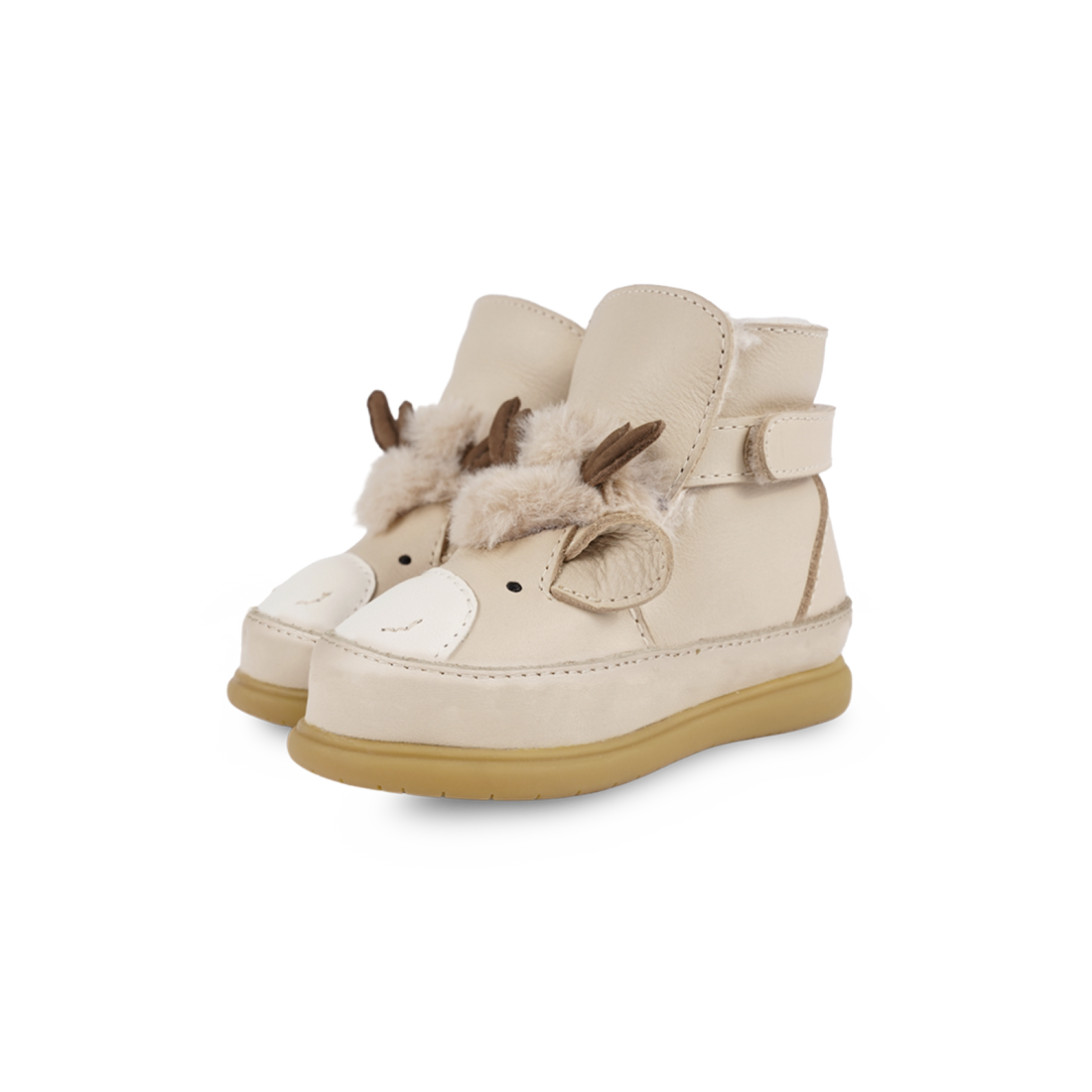 Dubu Exclusive Shoes | Reindeer | Ivory Classic Leather