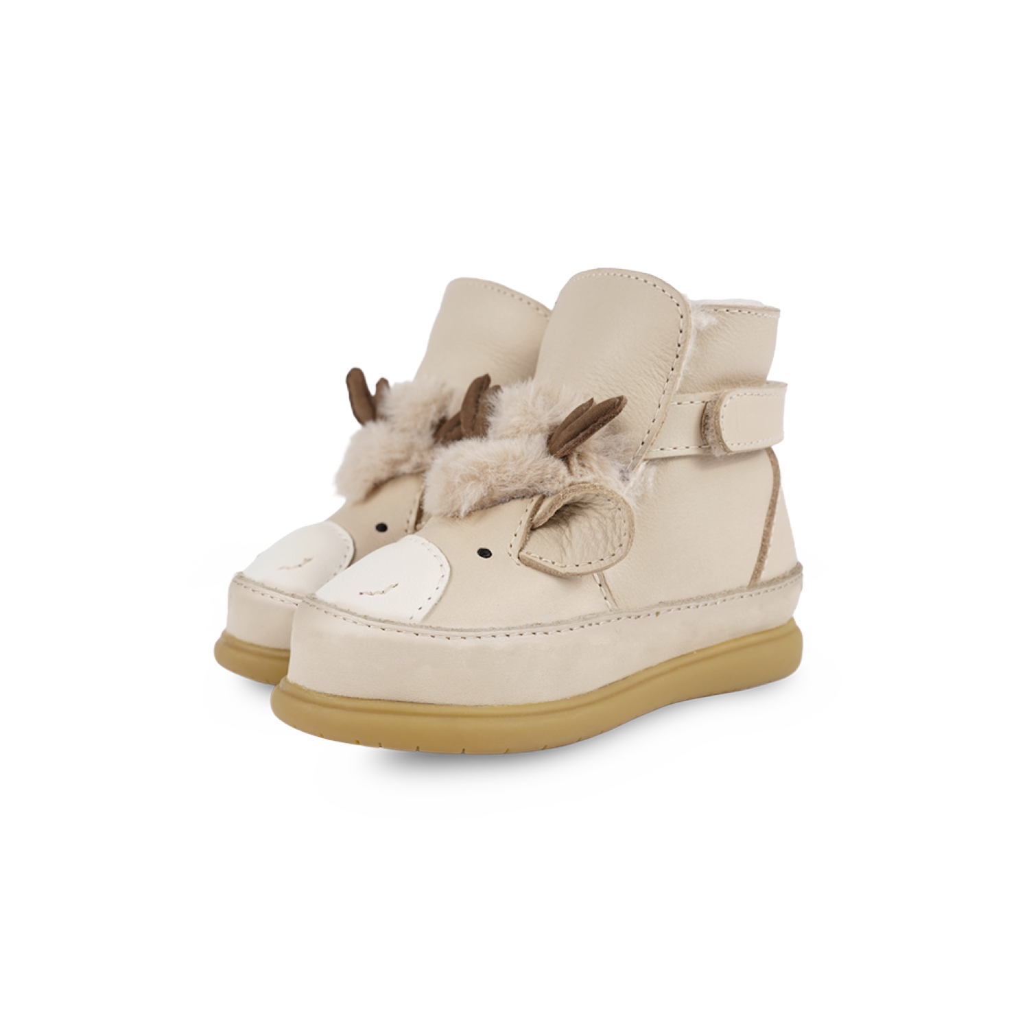 Dubu Exclusive Shoes | Reindeer | Ivory Classic Leather