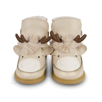 Dubu Exclusive Shoes | Reindeer | Ivory Classic Leather