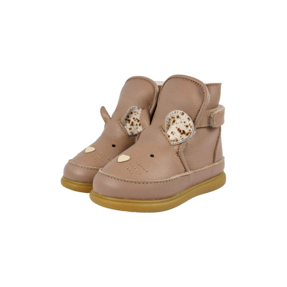 Dubu Exclusive Shoes | Mouse | Praline Leather