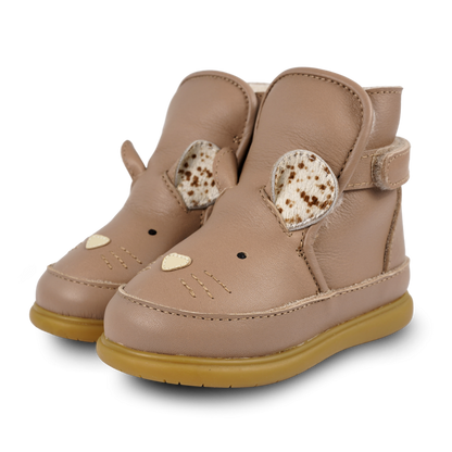 Dubu Exclusive Shoes | Mouse | Praline Leather