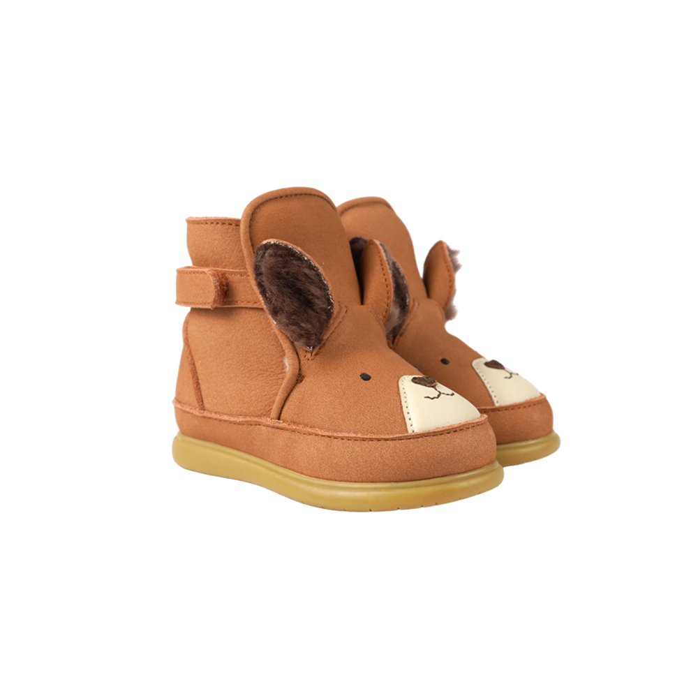 Dubu Exclusive Shoes | Fluffy Squirrel | Walnut Nubuck