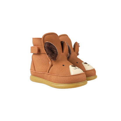 Dubu Exclusive Shoes | Fluffy Squirrel | Walnut Nubuck