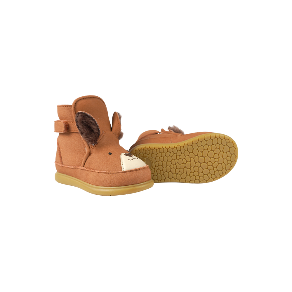 Dubu Exclusive Shoes | Fluffy Squirrel | Walnut Nubuck