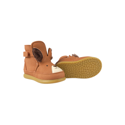 Dubu Exclusive Shoes | Fluffy Squirrel | Walnut Nubuck