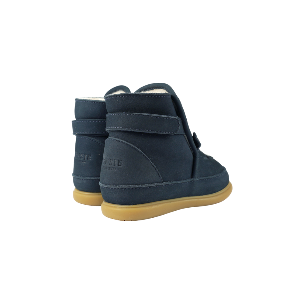 Dubu Exclusive Shoes | Skunk | Navy Nubuck