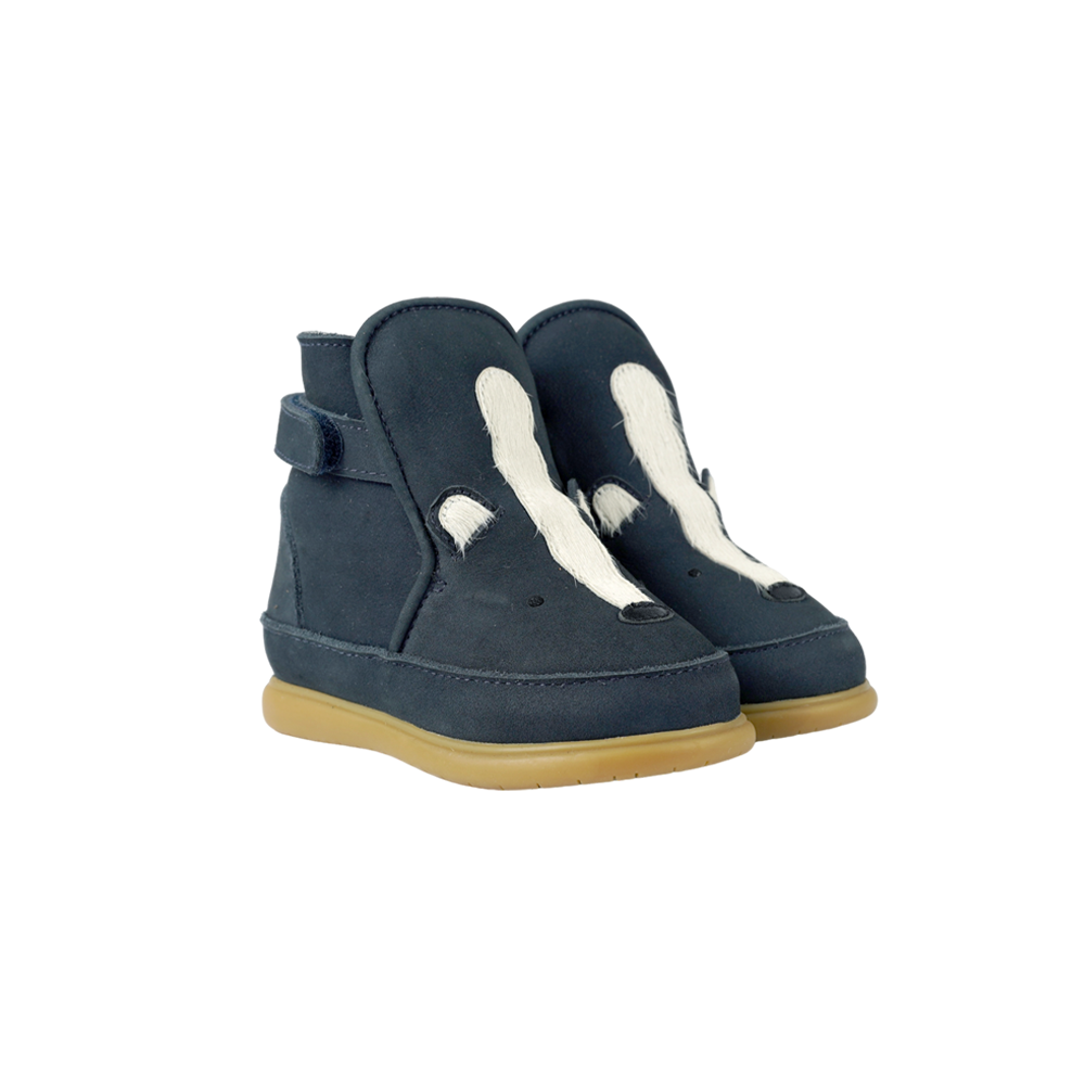 Dubu Exclusive Shoes | Skunk | Navy Nubuck
