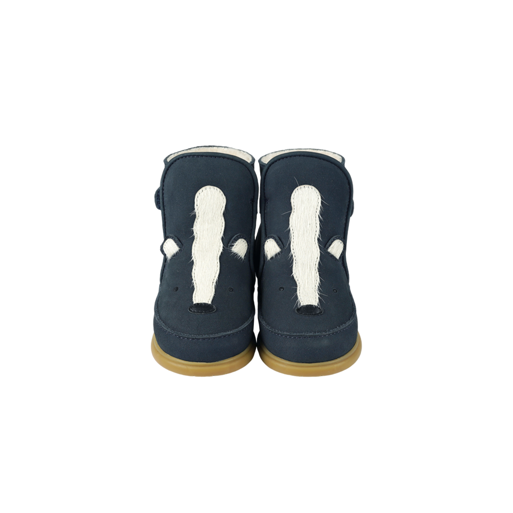 Dubu Exclusive Shoes | Skunk | Navy Nubuck