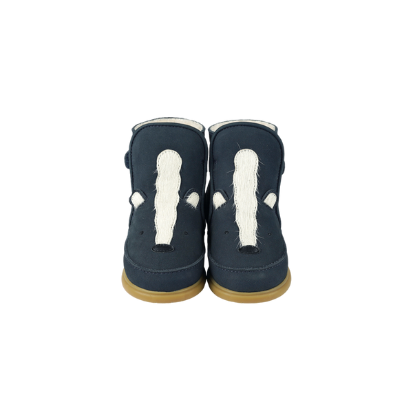 Dubu Exclusive Shoes | Skunk | Navy Nubuck