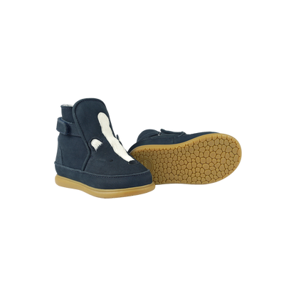 Dubu Exclusive Shoes | Skunk | Navy Nubuck