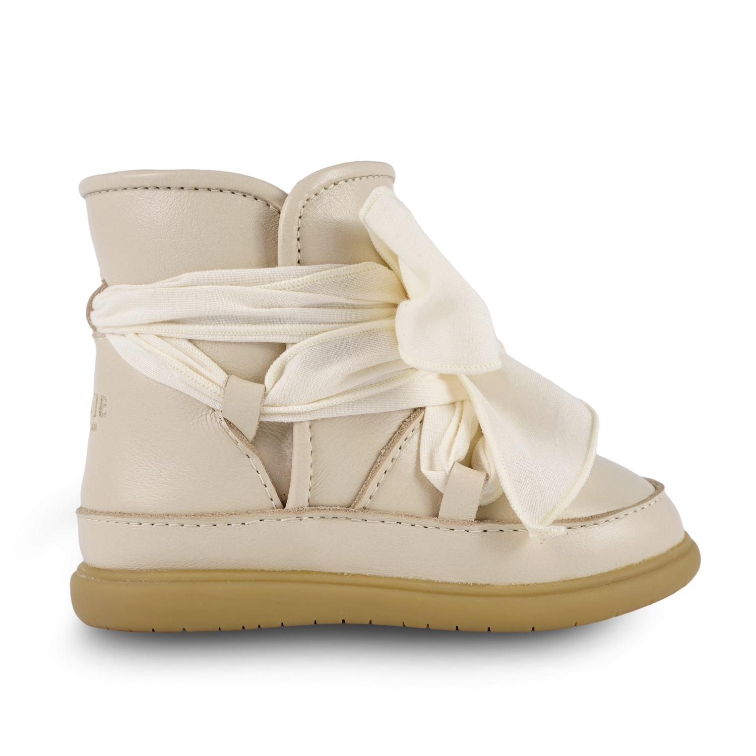 Maudi Shoes | Cream Leather