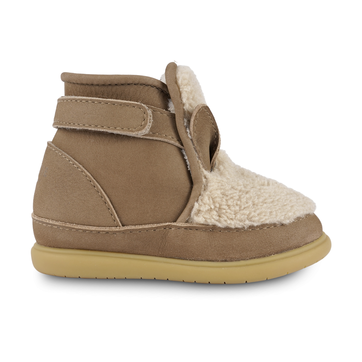 Roumi Shoes | Alpaca | Beige Curly Faux Fur