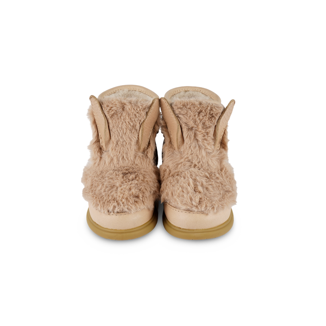 Roumi Shoes | Fluffy Bunny | Warm Beige Soft Faux Fur