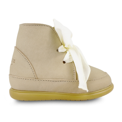 Wisi Organza Shoes | Taupe Nubuck